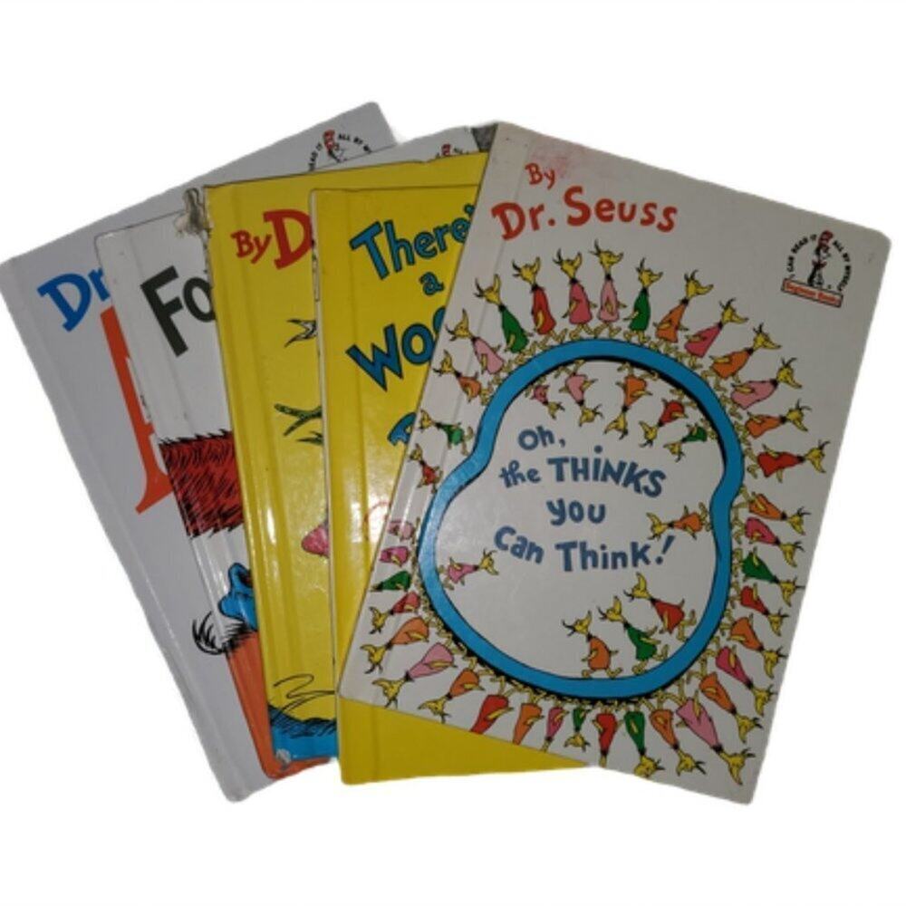 Dr. Seuss Set of 5 Childrens books || GUC